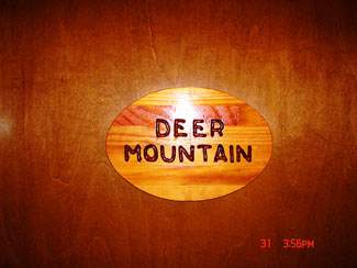 Deer Mountain door -  Langham Outdoors Lodge building